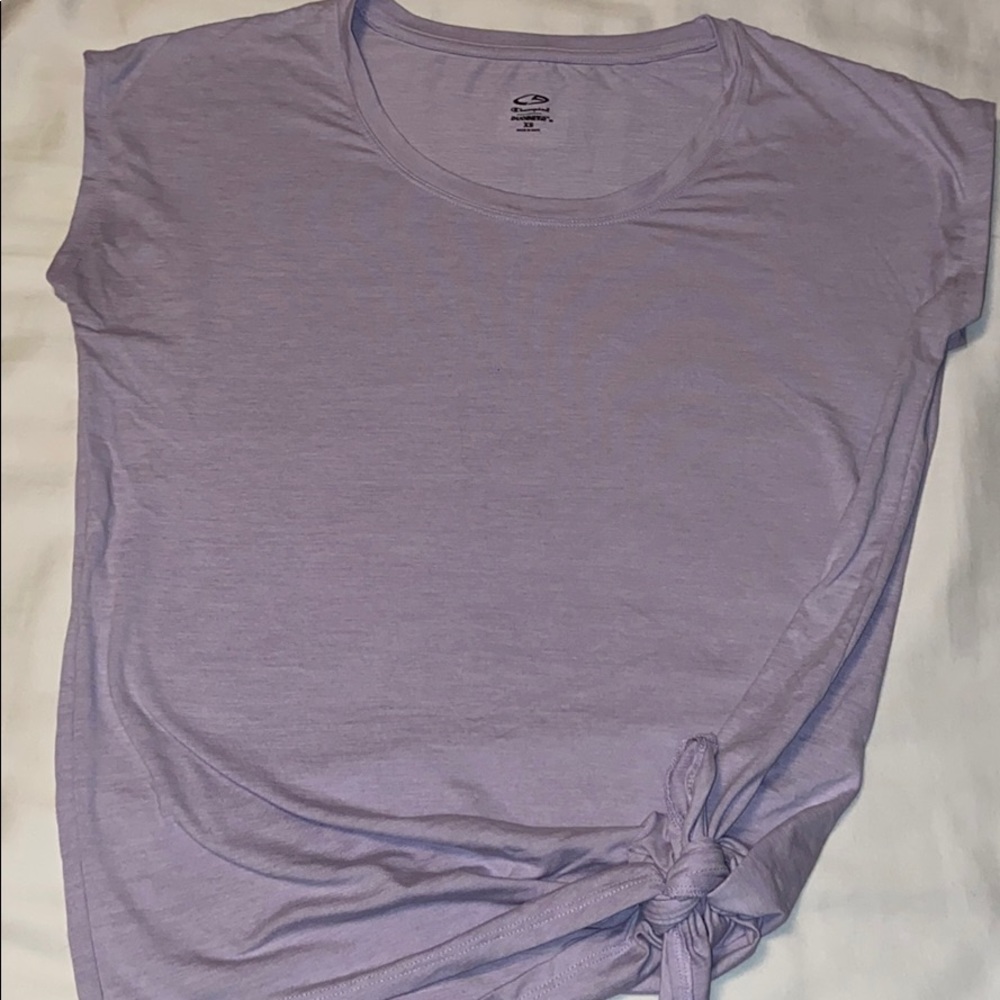 Champion Lilac Tie-Up T-shirt
